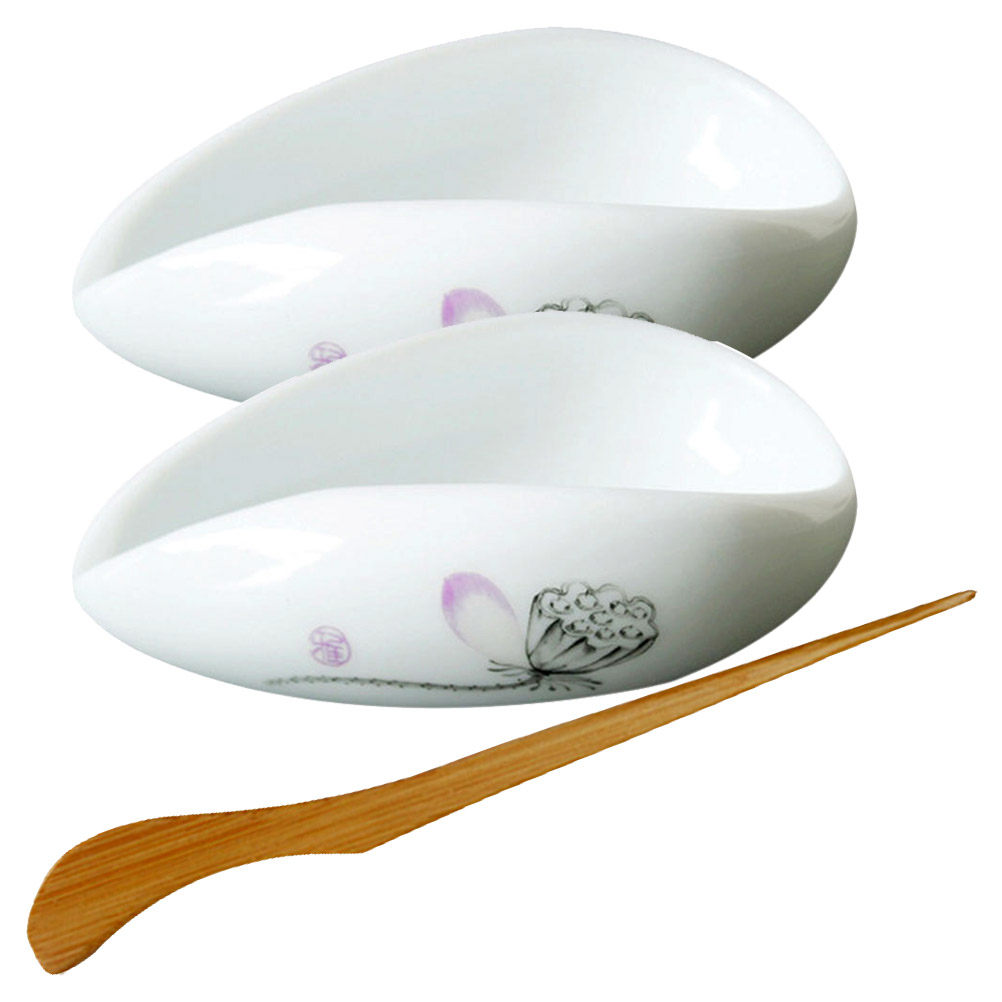 Coffee Tea And Bean Leaf - Porcelain Tea Vessel Coffee Bean Weighing