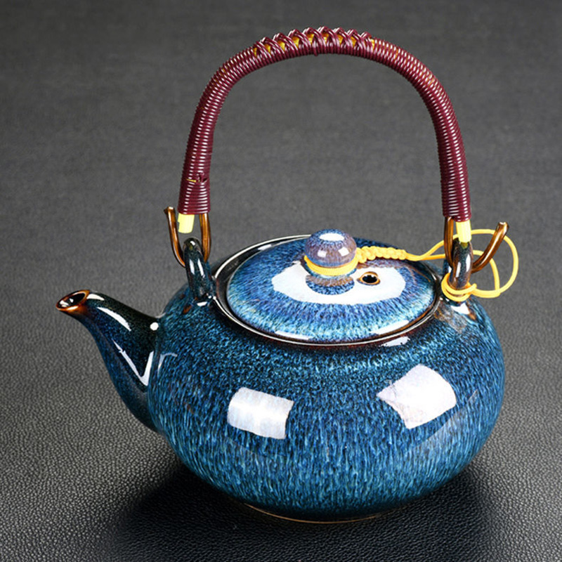 Cast Iron Teapot - Large Capacity teapot 700ml Ceramics coffee