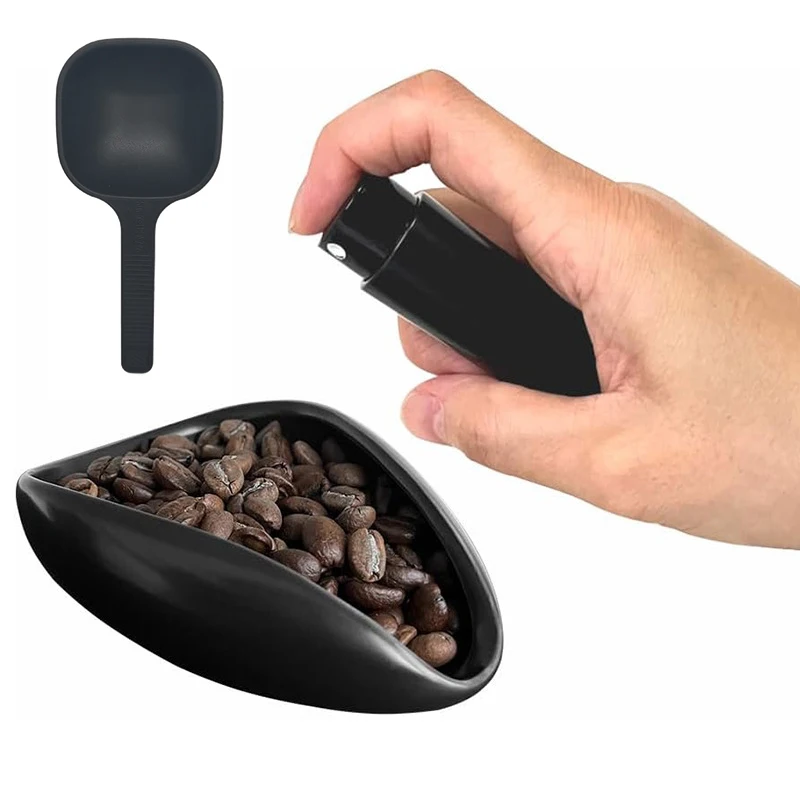 Tea And Coffee Kettle - Coffee Bean Measuring Cup Spoon Spray