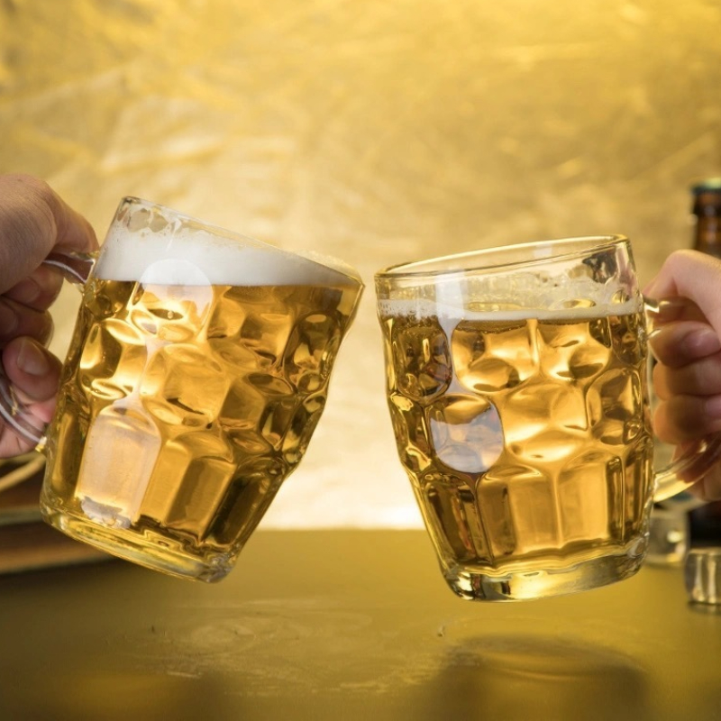 Mug Tea Coffee - 260ml/380ml Classic Craft Beer Glass Bar
