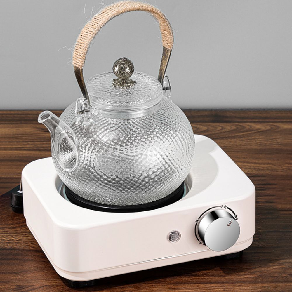Cast Iron Teapot - Adjustable Temperature Coffee Pot Heating Furnace