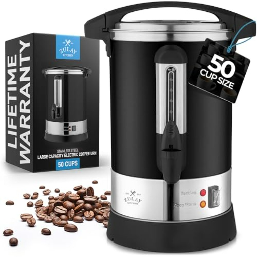 Coffee Tea Urn - Commercial Grade Coffee Maker Hot Water