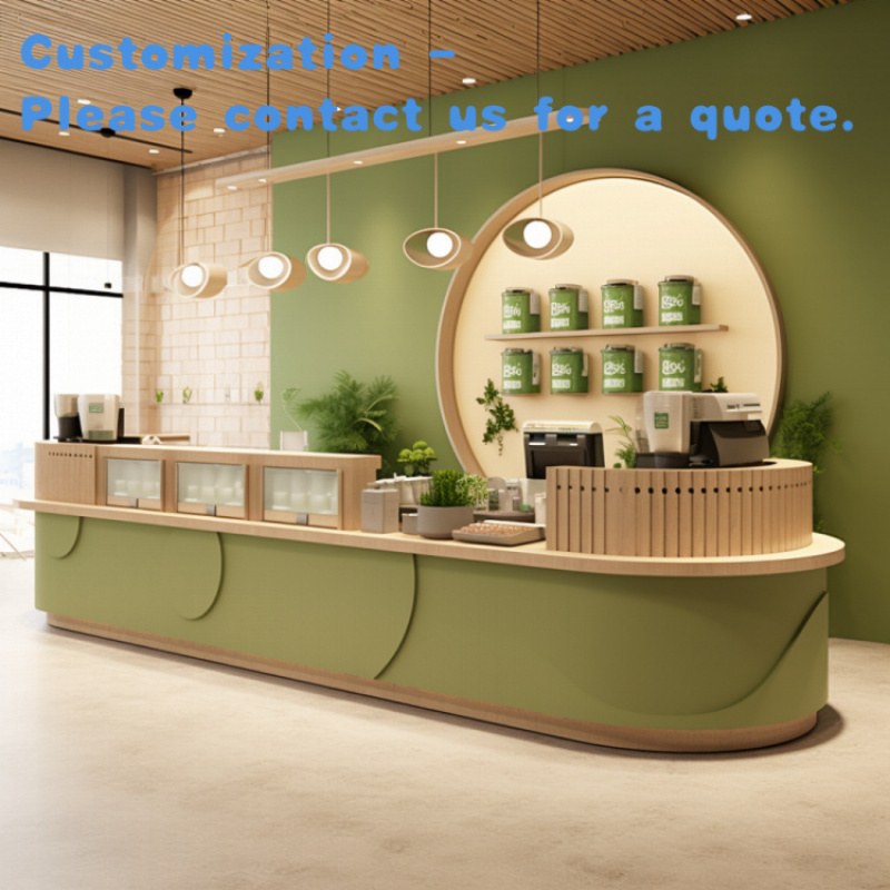 Coffee Tea Kiosk - custom.Custom Commercial Furniture Unique Counter Coffee