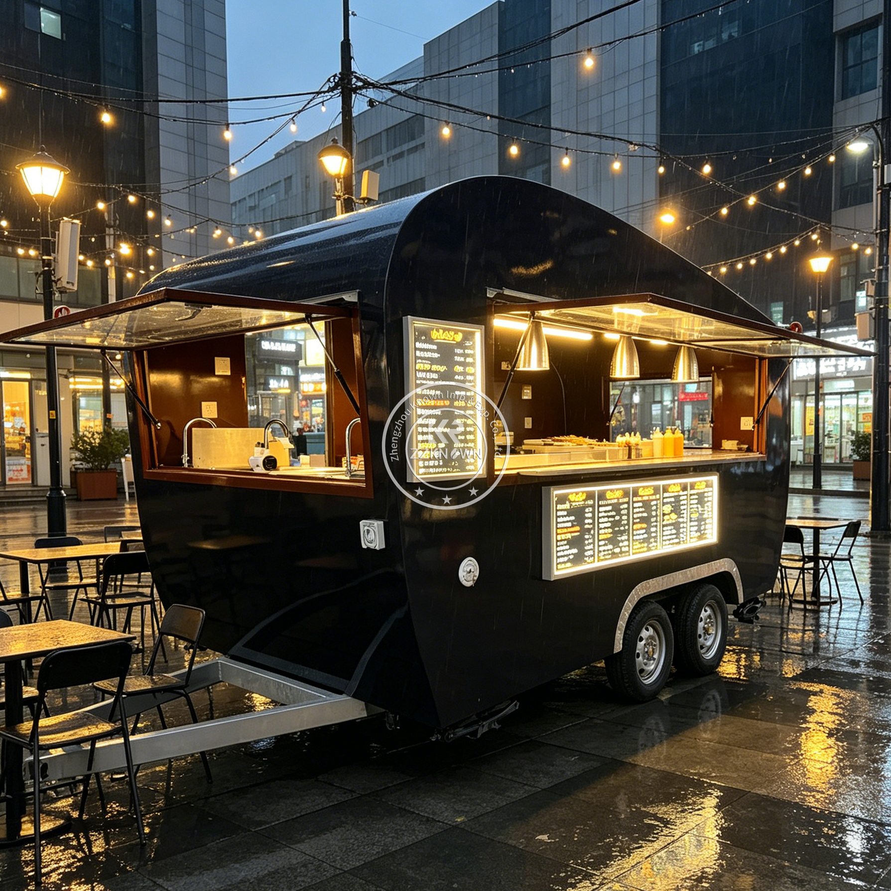 Coffee Tea Kiosk - Outdoor Mobile Coffee Bubble Tea Ice