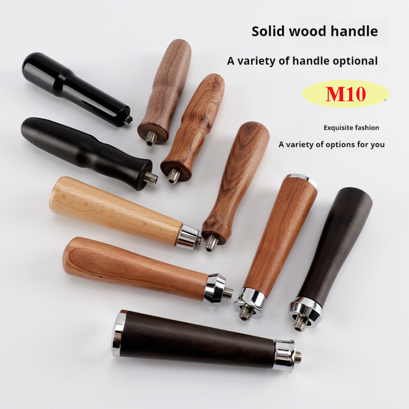 Coffee Tea Espresso - M10 Portafilter Handle Solid Wooden Handle