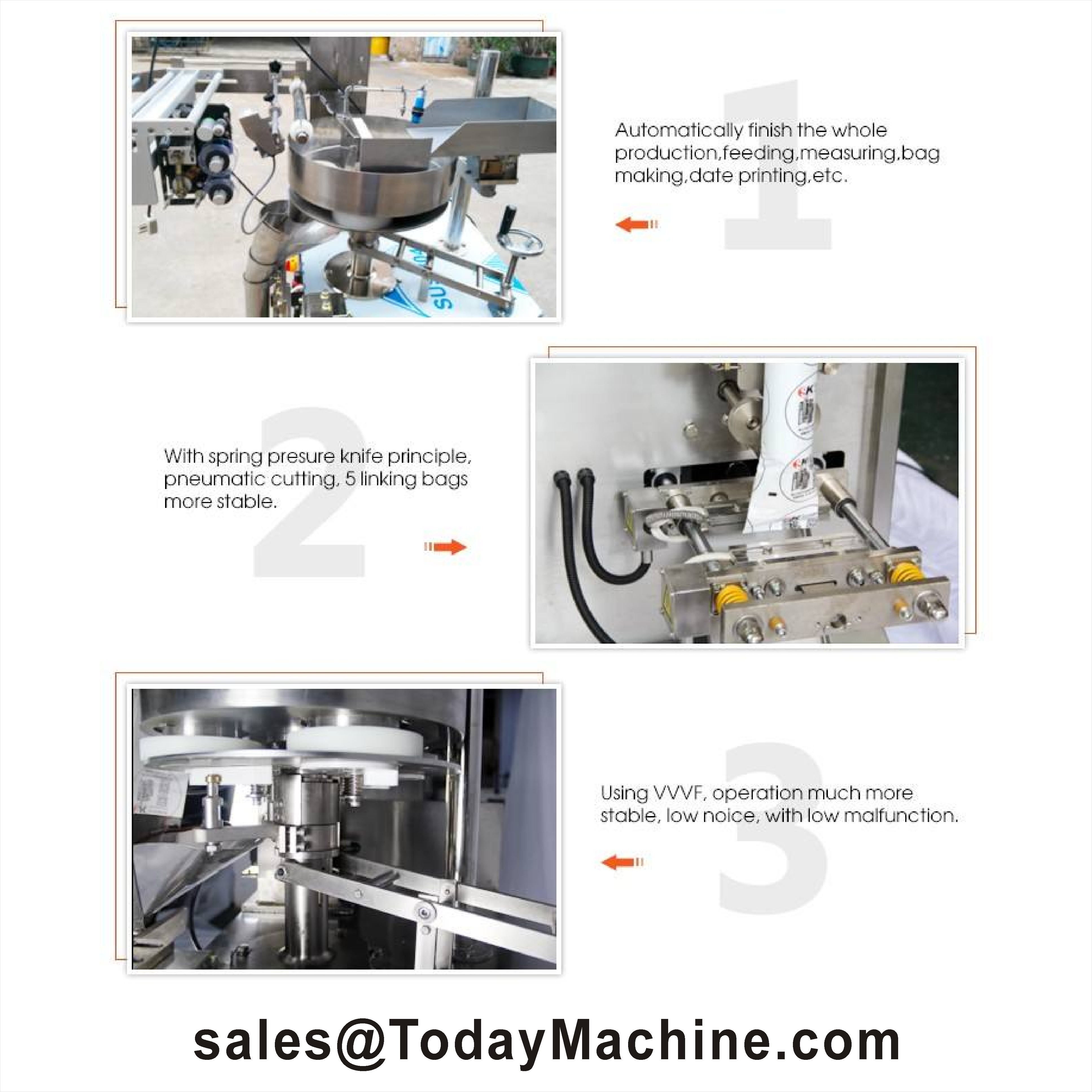 Coffee Tea Bags - Vertical Granule Filling Packaging Machine for
