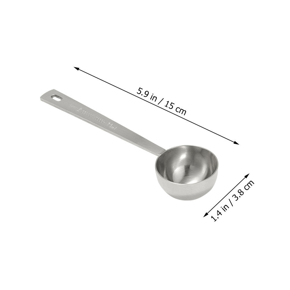 2Pcs Measuring Spoons Stainles - Coffee Tea And Bean Leaf review and price