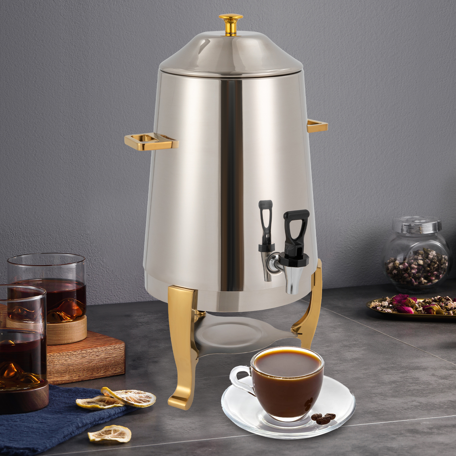 3.4 Gallon Stainless Steel Hot - Coffee Tea Urn review and price