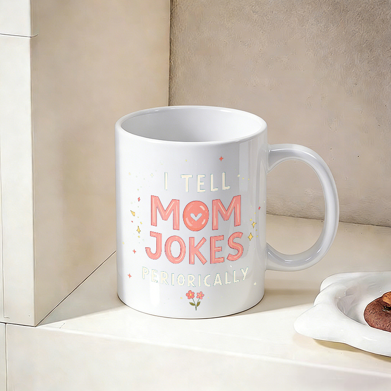 Cup & Mug Set, I Tell Mom Joke - Coffee Tea Jokes review and price