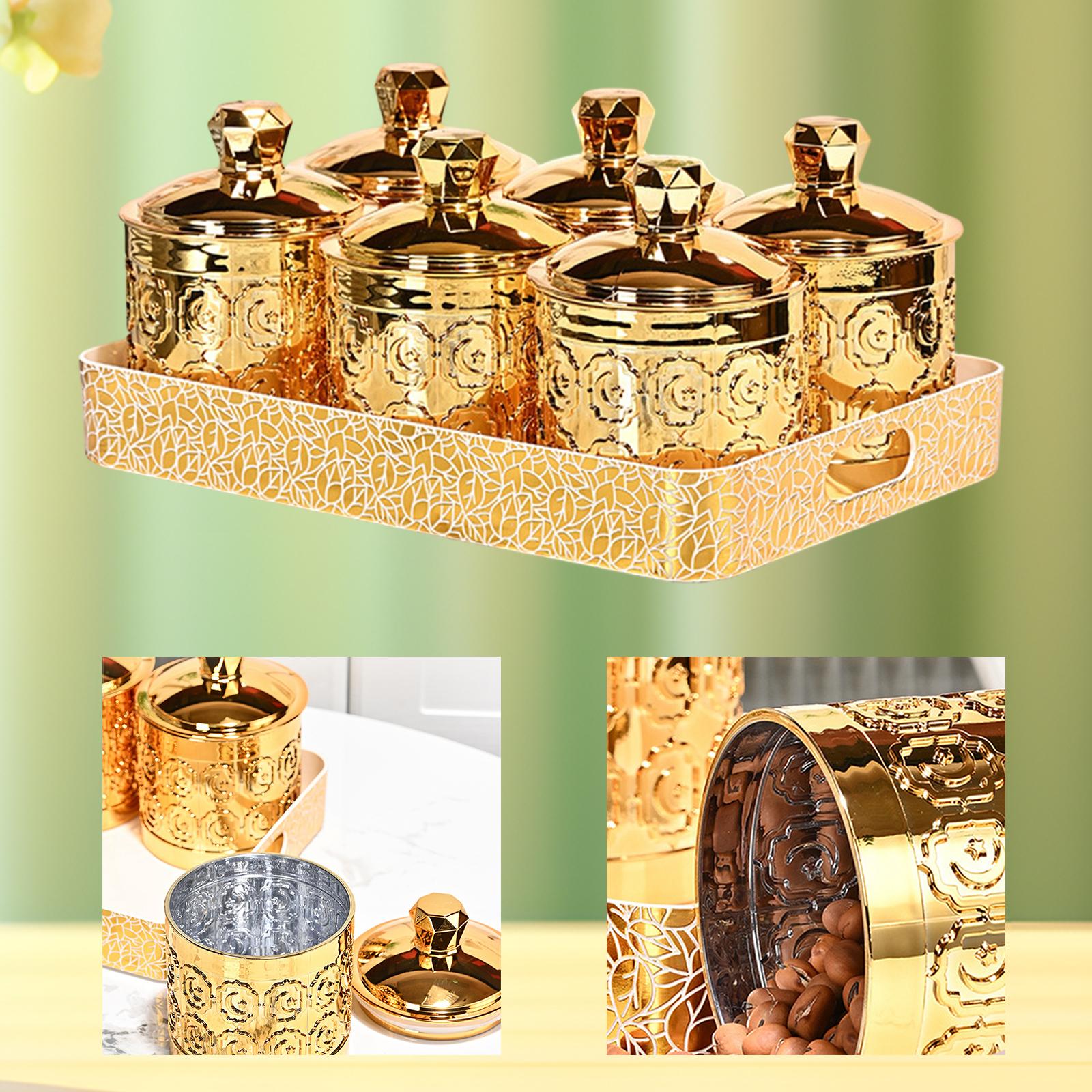 Elegant Gold Kitchen Storage J - Coffee Tea Jar Set review and price