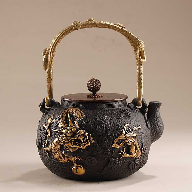 1.3LCast Iron Water LETTLE/Gon - Cast Iron Teapot review and price