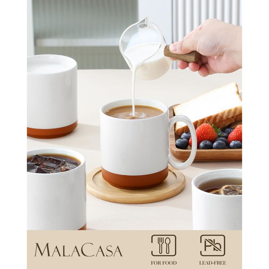 16oz Ceramic Coffee Mugs Set o - Coffee Tea Chocolate review and price