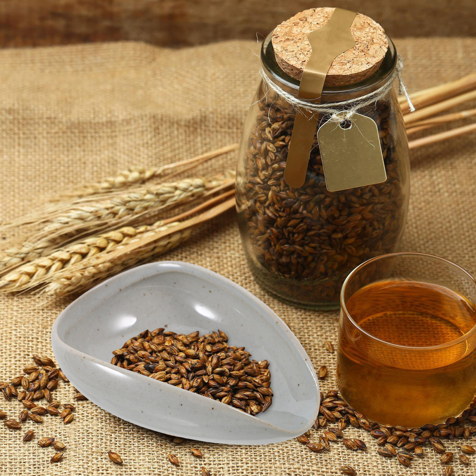 Ceramic Coffee Bean Tray Multi - Coffee Tea And Bean Leaf review and price