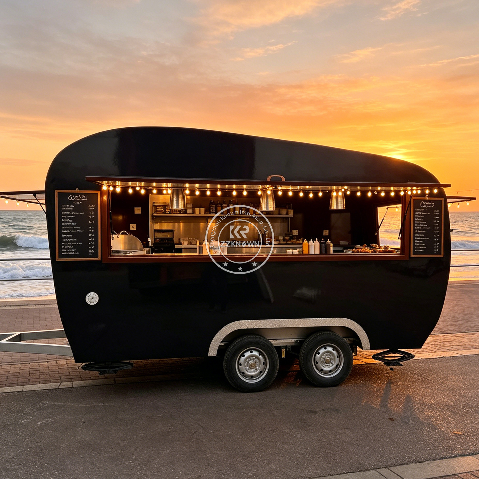 Street Mobile Bubble Tea BBQ F - Coffee Tea Kiosk review and price