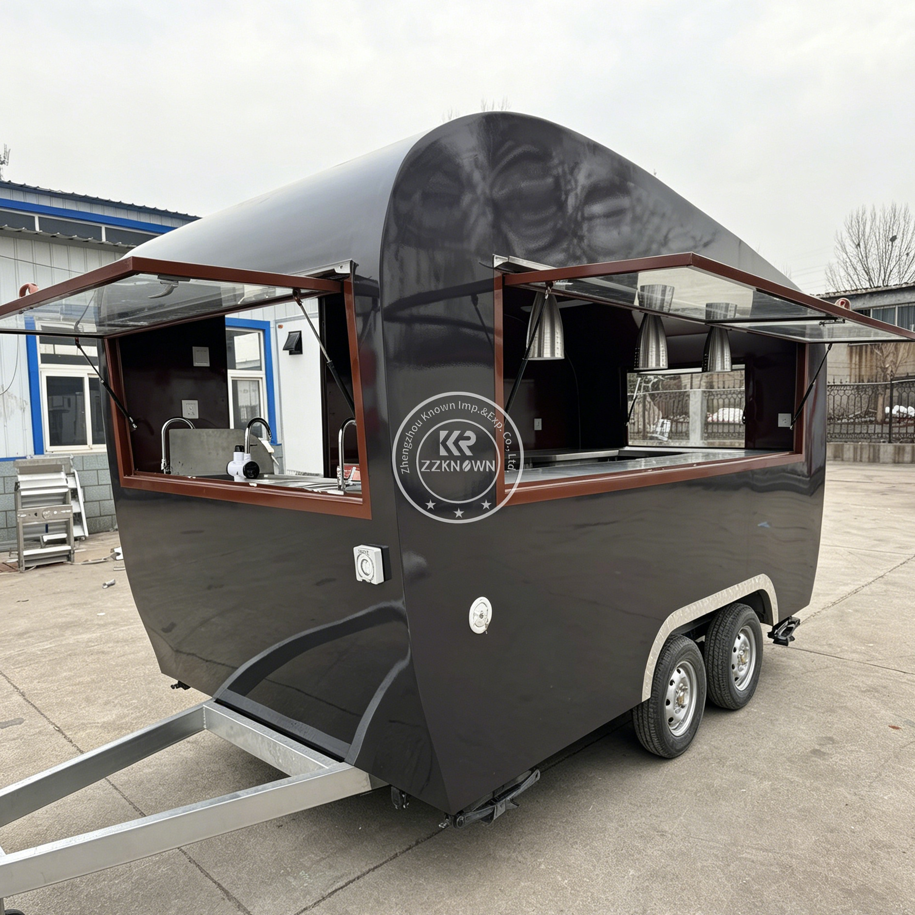 Street Mobile Bubble Tea BBQ F - Coffee Tea Kiosk review and price