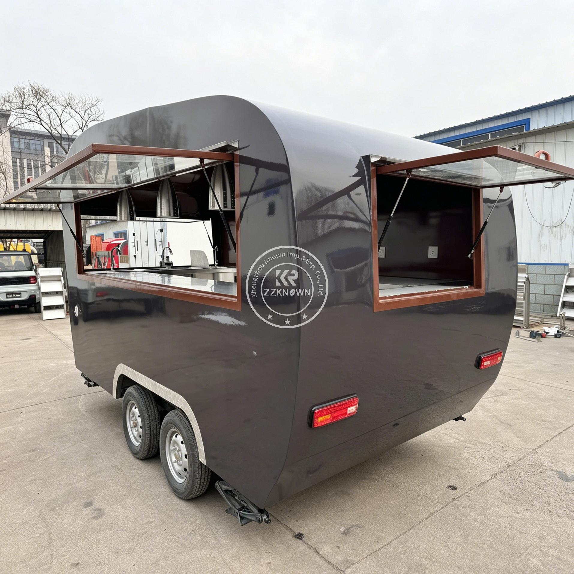 Street Mobile Bubble Tea BBQ F - Coffee Tea Kiosk review and price
