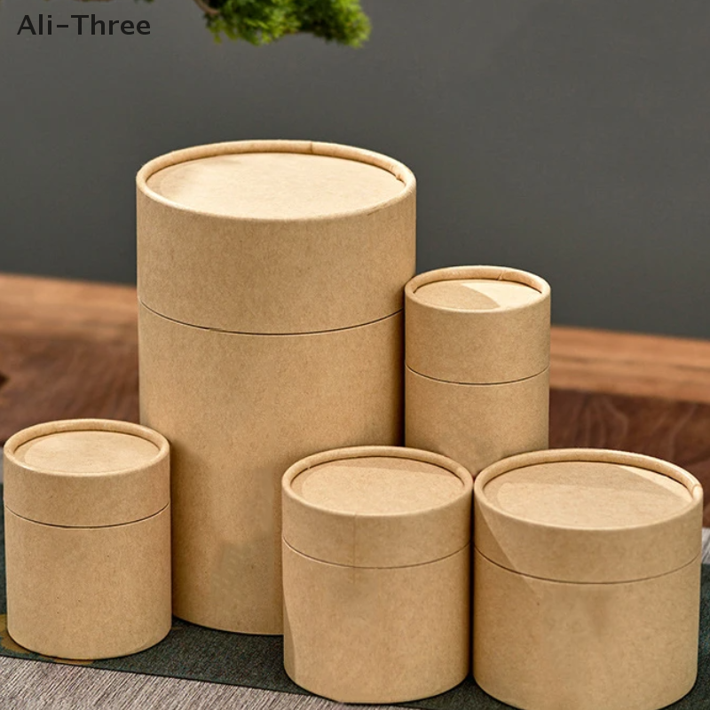 1PCS Kraft Paperboard Tubes Ro - Coffee Tea Box review and price