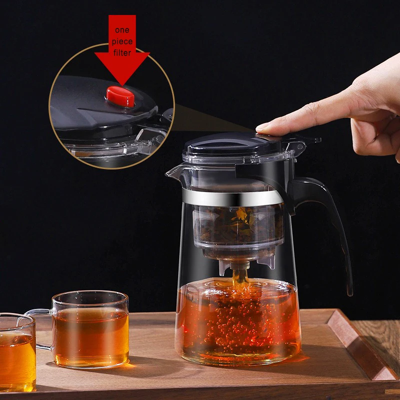 D2 Heat Resistant Glass Teapot - Coffee Tea Jar Set review and price
