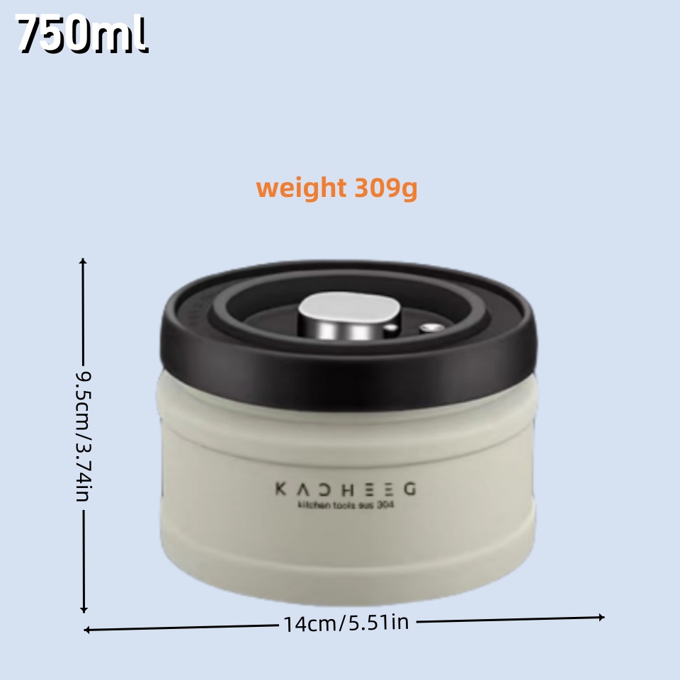 Vacuum sealed can, press vacuu - Coffee Tea Box review and price
