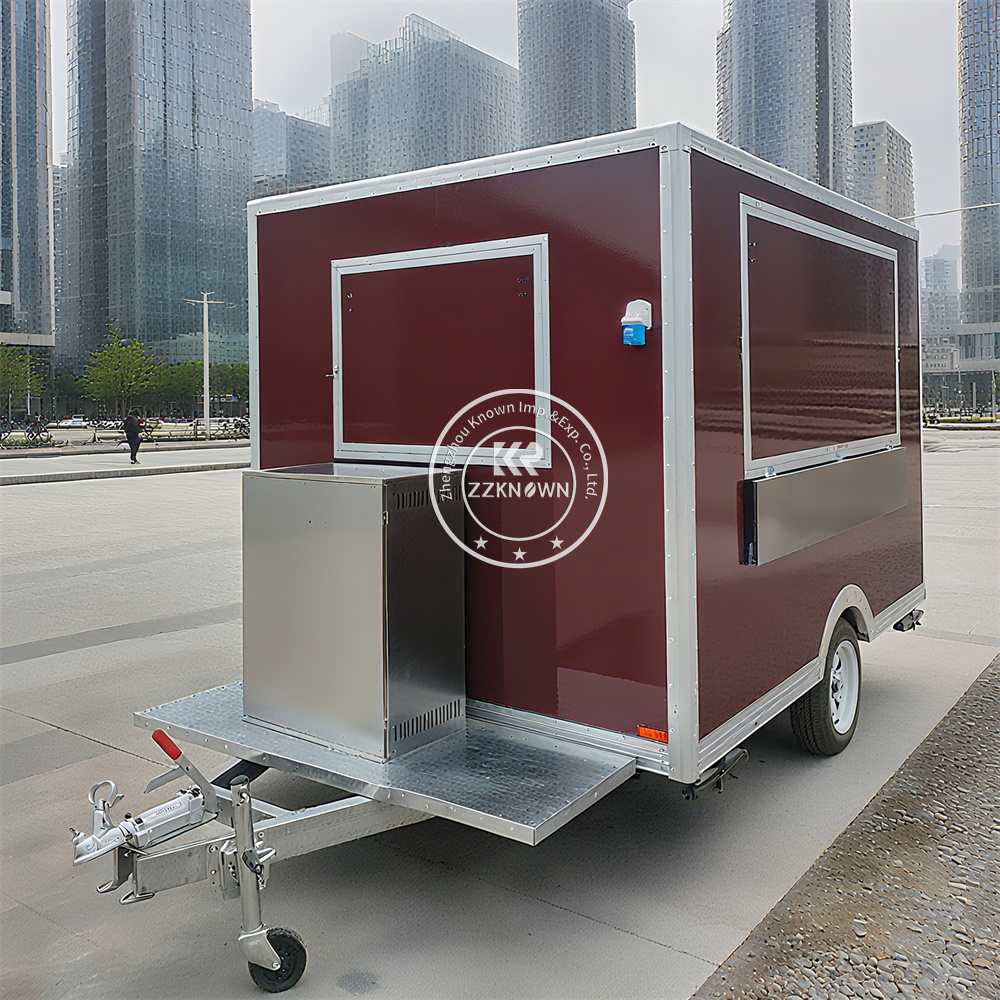 Commercial Mobile Coffee Slush - Coffee Tea Kiosk review and price