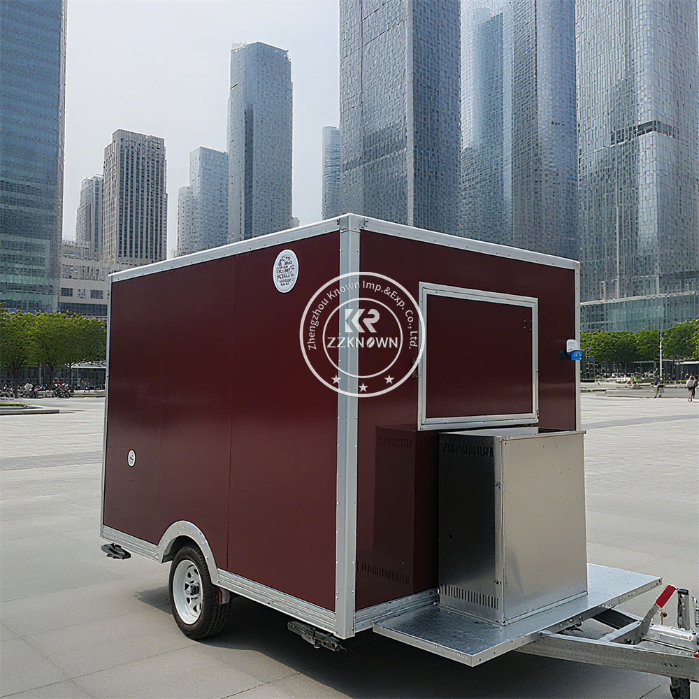 Commercial Mobile Coffee Slush - Coffee Tea Kiosk review and price