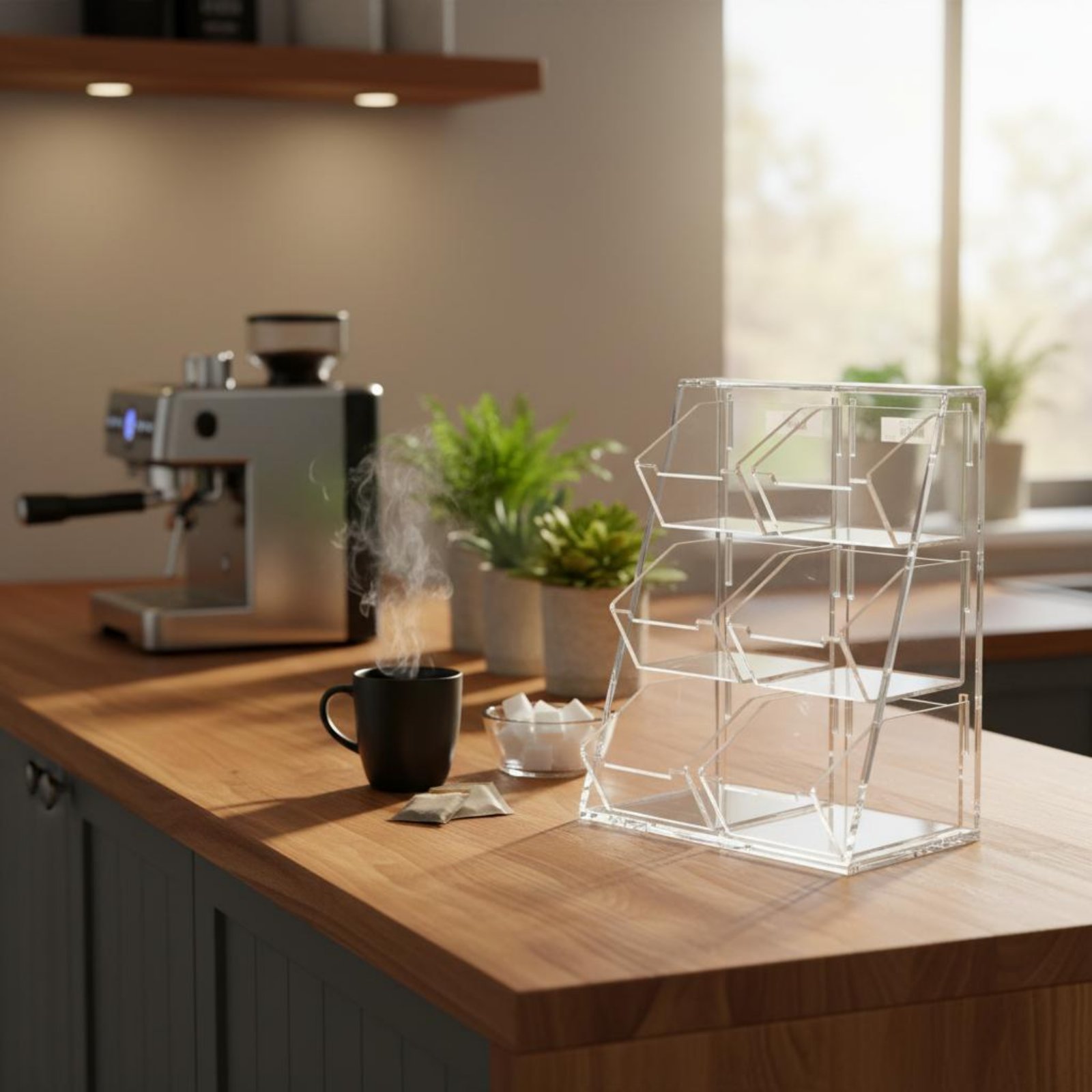 Acrylic Coffee and Tea Organiz - Coffee Tea Box review and price