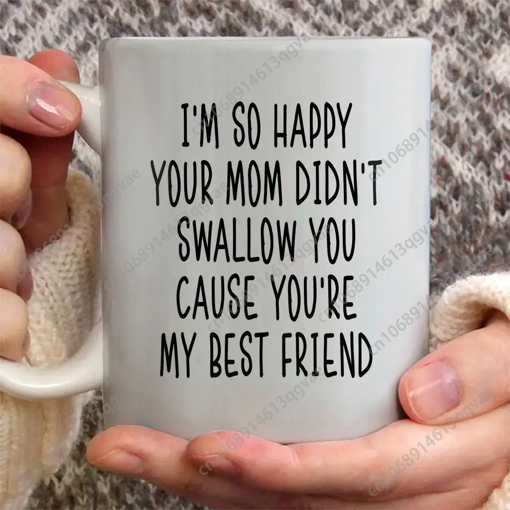 I'm happy your mom didn't swal - Coffee Tea Jokes review and price