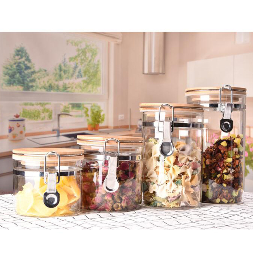 Glass Airtight Food Storage Ja - Coffee Tea Sugar Canisters review and price