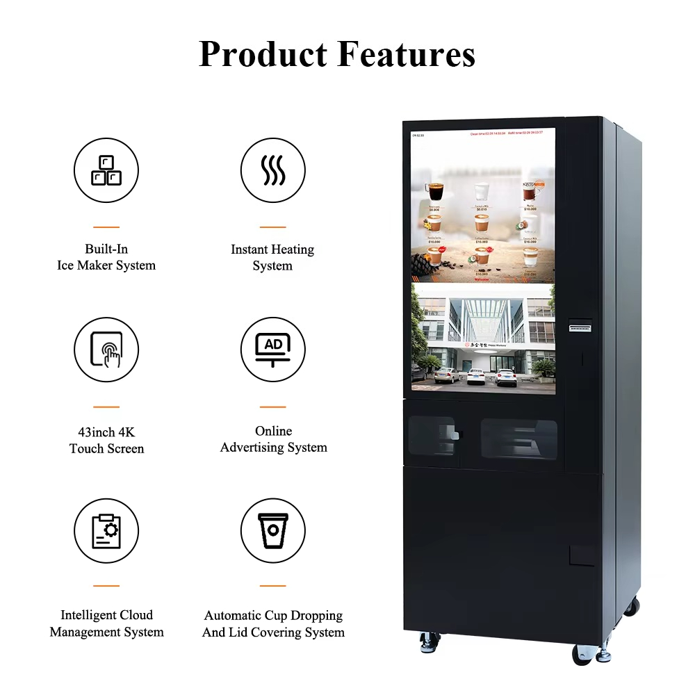 Coffee and tea vending machine - Coffee Tea Kiosk review and price