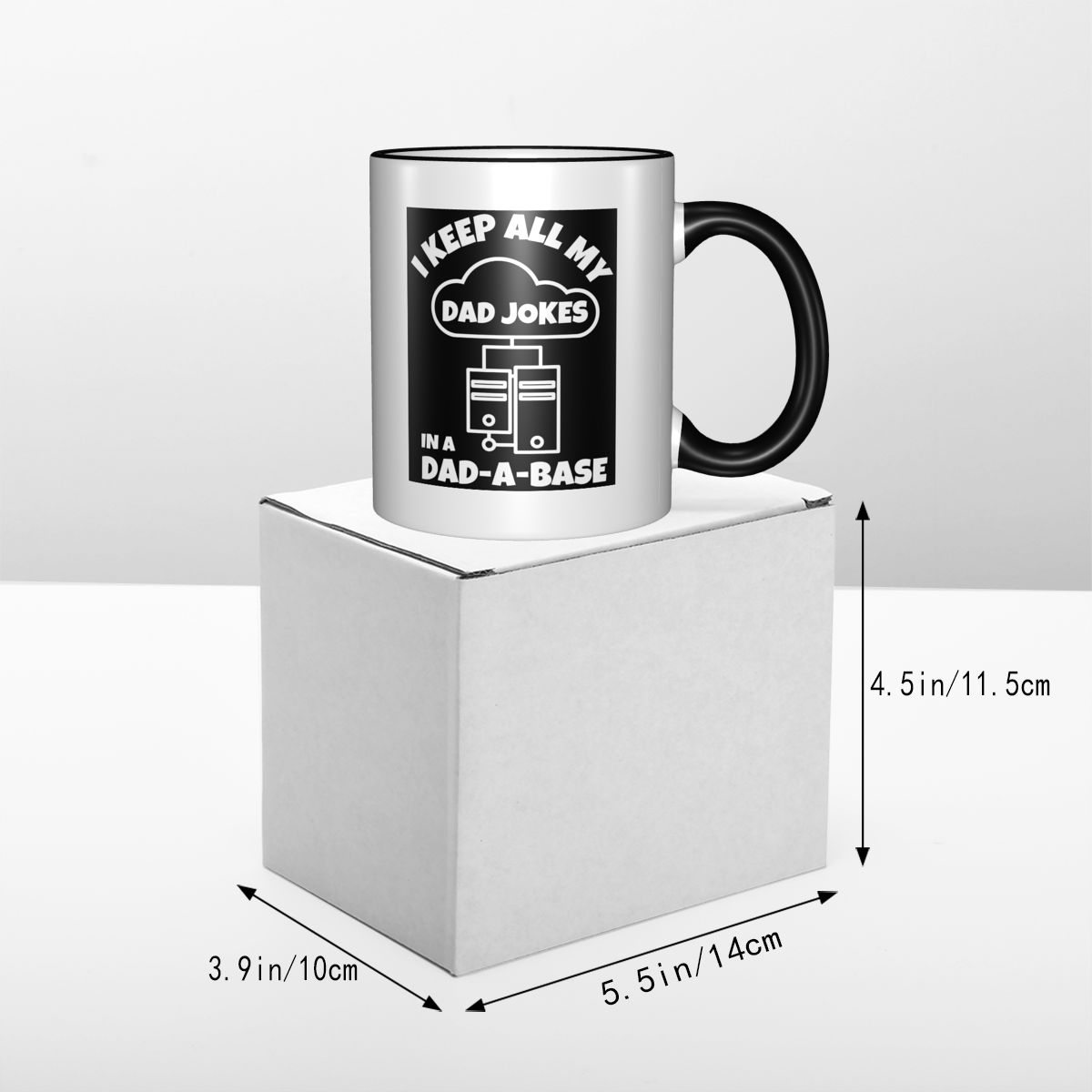 I Keep All My Dad Jokes In A D - Coffee Tea Jokes review and price