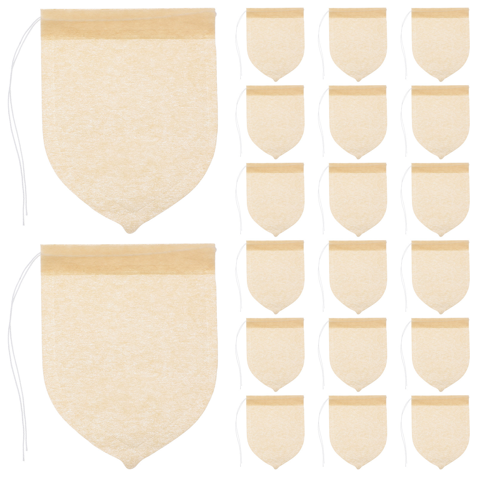 100Pcs Disposable Drawstring T - Coffee Tea And Bean Leaf review and price