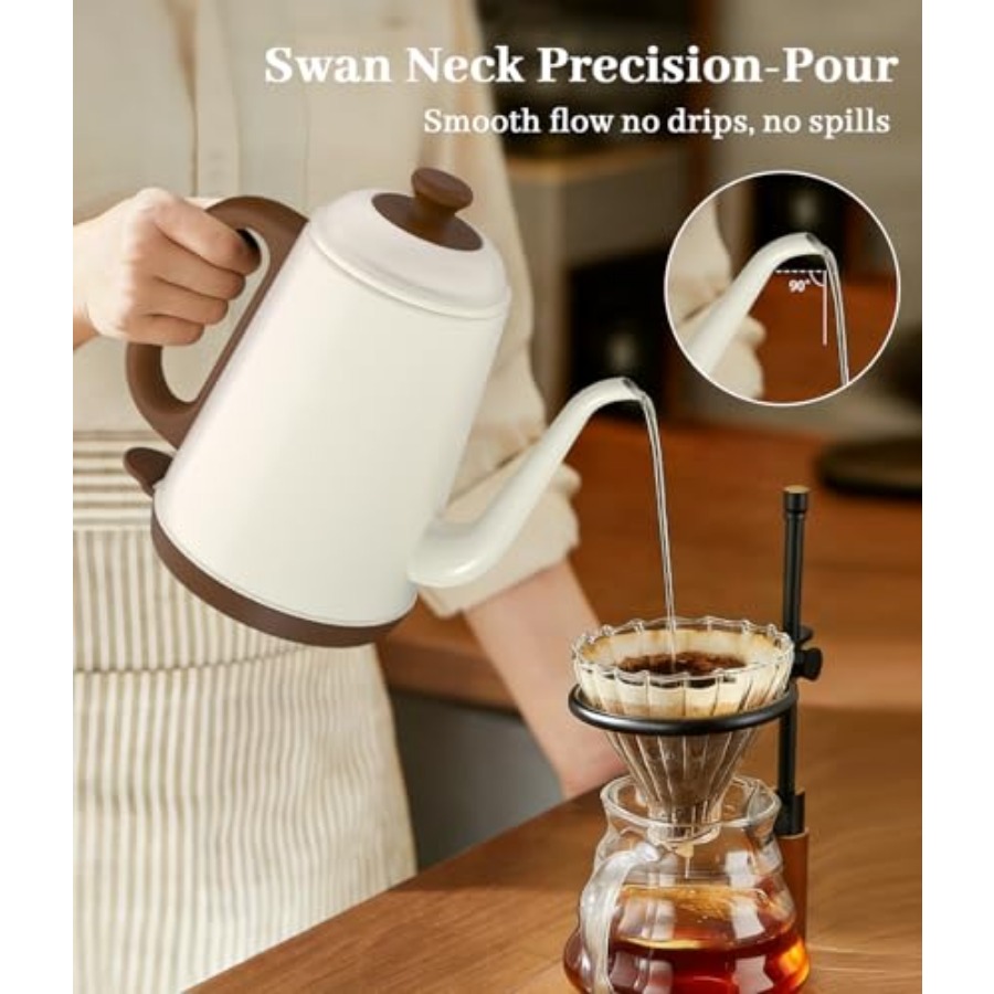 Gooseneck Electric Kettle 1L 1 - Tea And Coffee Kettle review and price