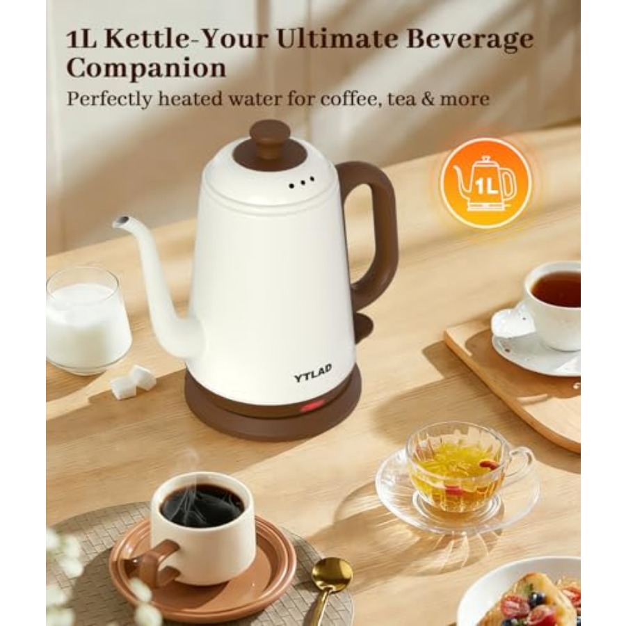 Gooseneck Electric Kettle 1L 1 - Tea And Coffee Kettle review and price