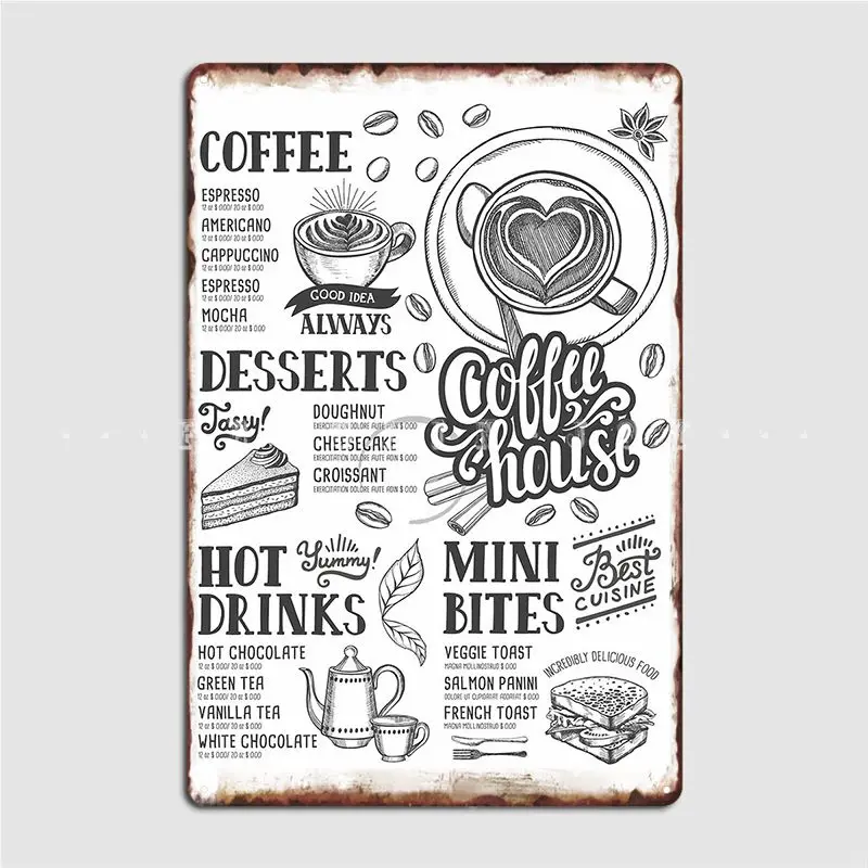 Coffee Tea Cafe Cafe Menu Post - Coffee Tea Menu review and price