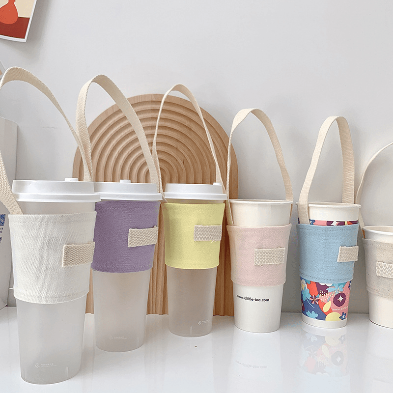 Milk Tea Cup Set Hand Carry Ca - Coffee Tea Jar Set review and price