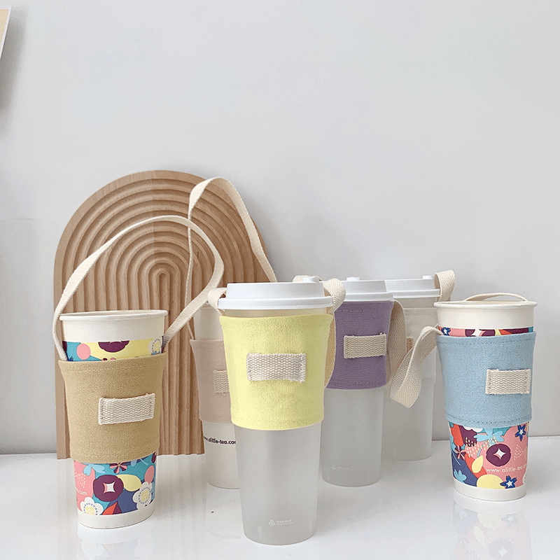 Milk Tea Cup Set Hand Carry Ca - Coffee Tea Jar Set review and price