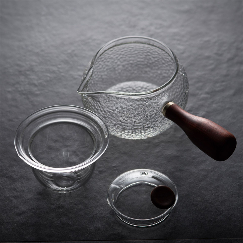 Japanese Hammer Pattern Glass  - Cast Iron Teapot review and price
