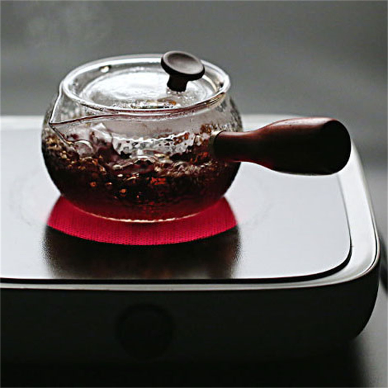Japanese Hammer Pattern Glass  - Cast Iron Teapot review and price