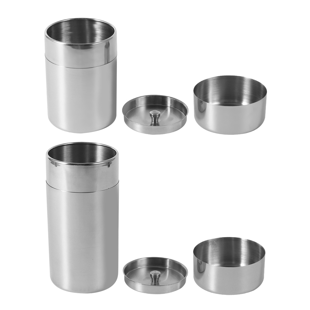 Stainless Steel Tea Leaf Tins  - Coffee Tea Sugar Container Set review and price