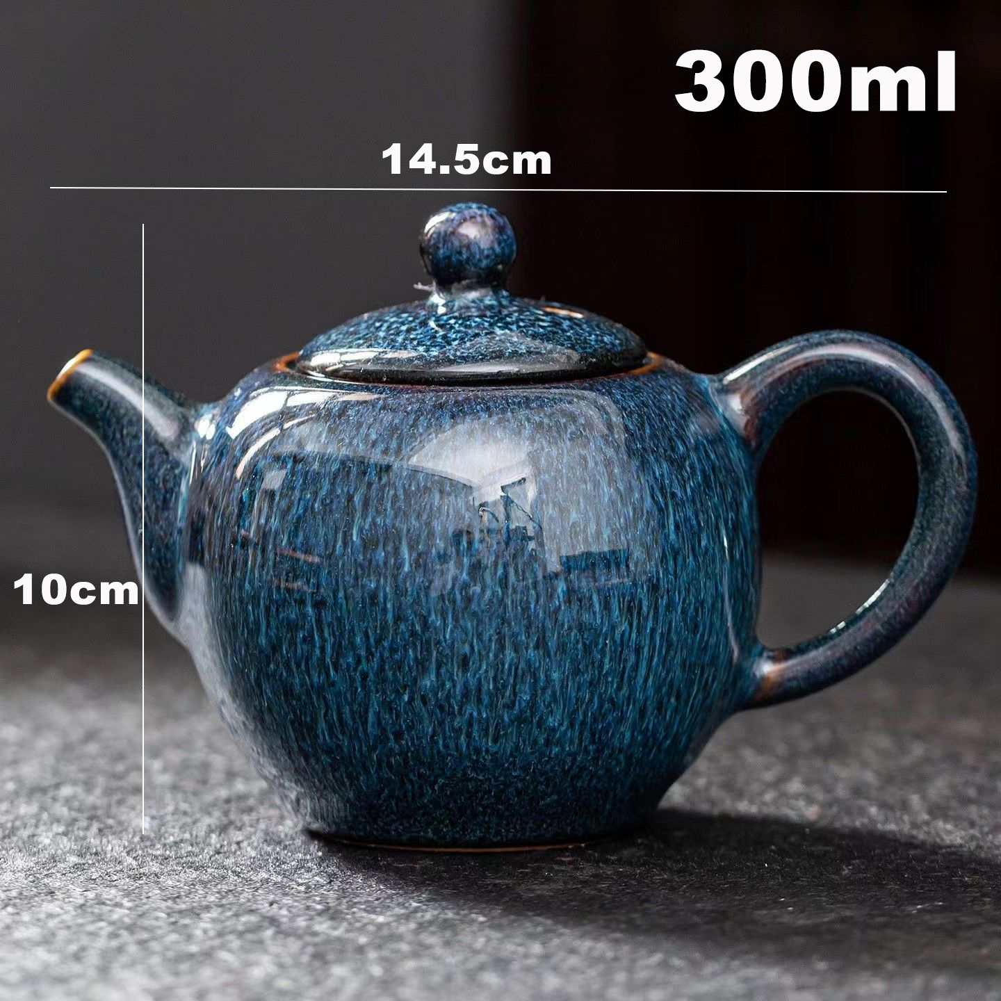 Exquisite Starry Glaze Ceramic - Cast Iron Teapot review and price