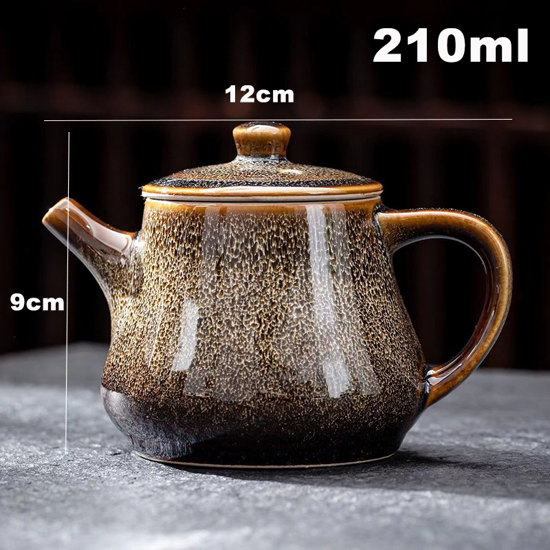 Exquisite Starry Glaze Ceramic - Cast Iron Teapot review and price