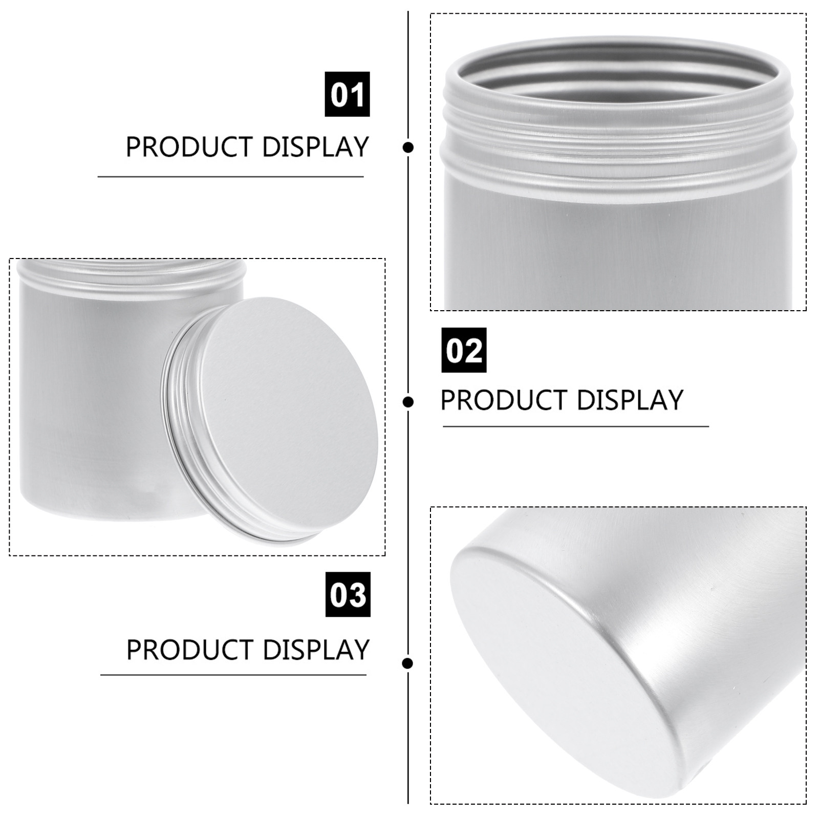 4Pcs Fine Polished Aluminum Ca - Coffee Tea Box review and price