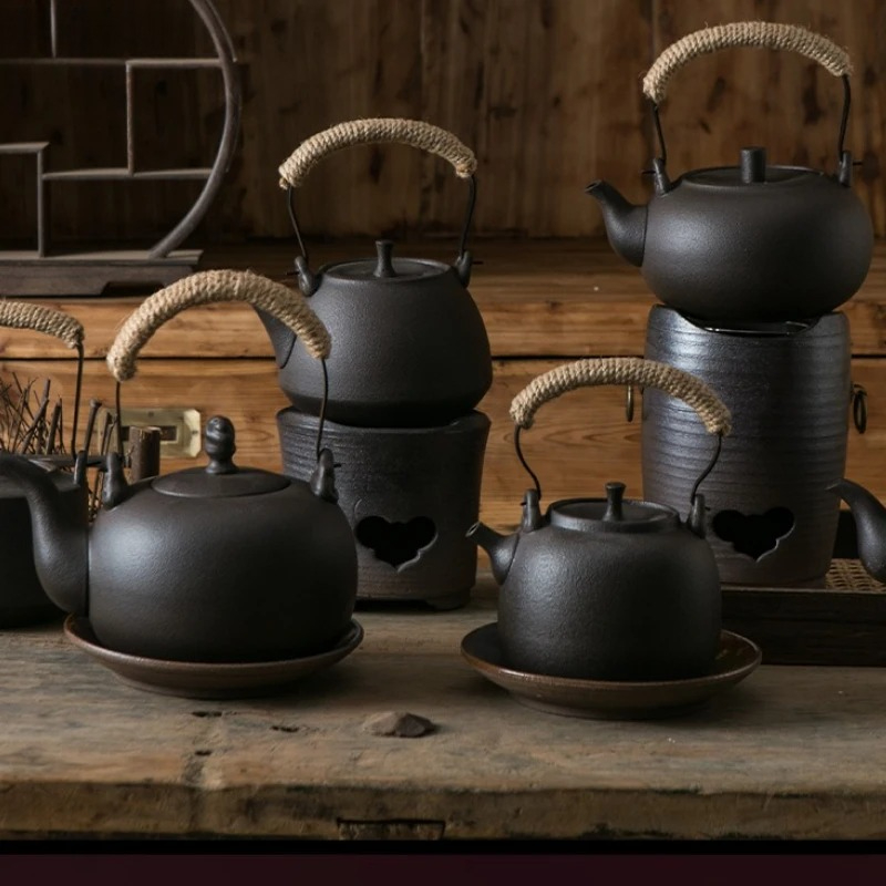 Handmade Black Pottery Teapot  - Cast Iron Teapot review and price