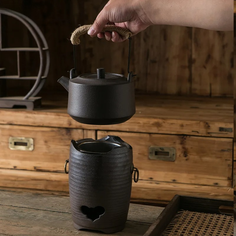 Handmade Black Pottery Teapot  - Cast Iron Teapot review and price