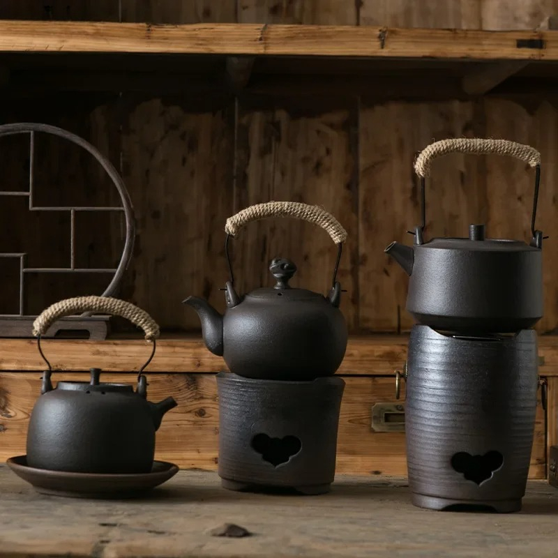 Handmade Black Pottery Teapot  - Cast Iron Teapot review and price