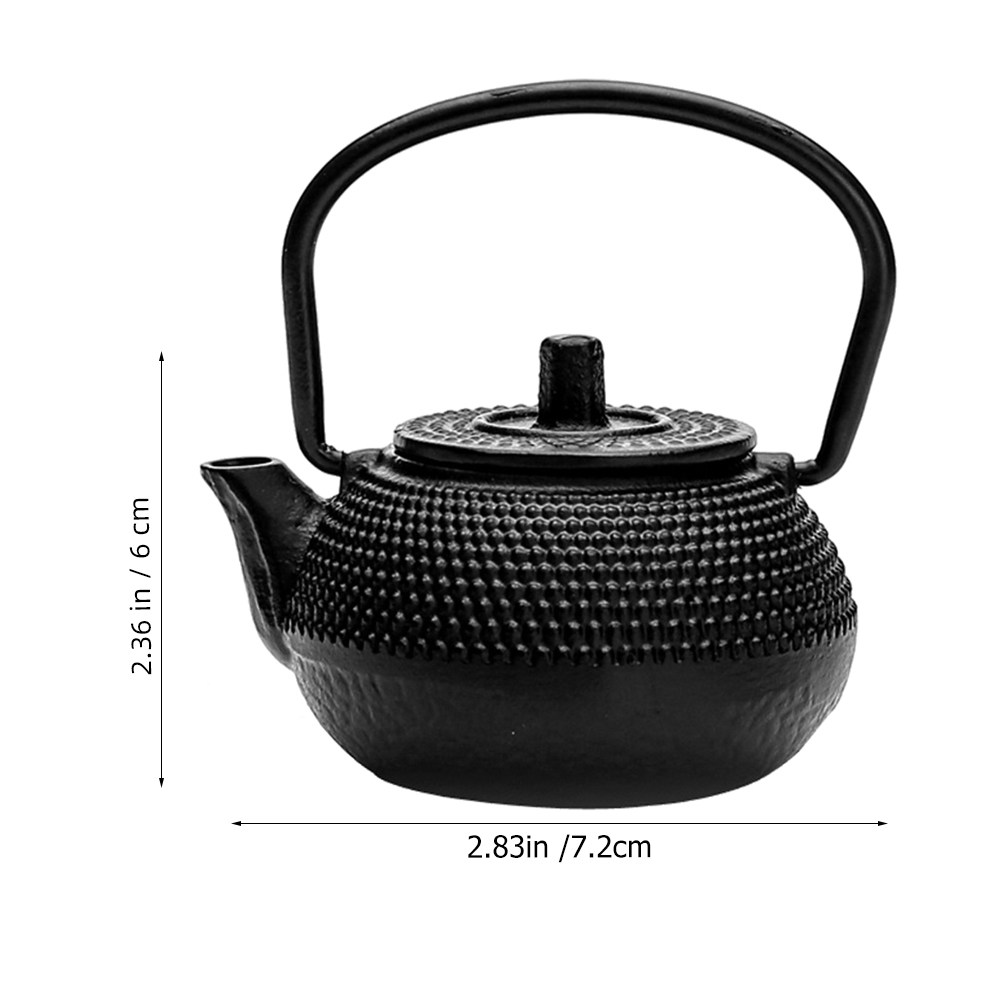 Mini Cast Iron Teapot Decorati - Cast Iron Teapot review and price