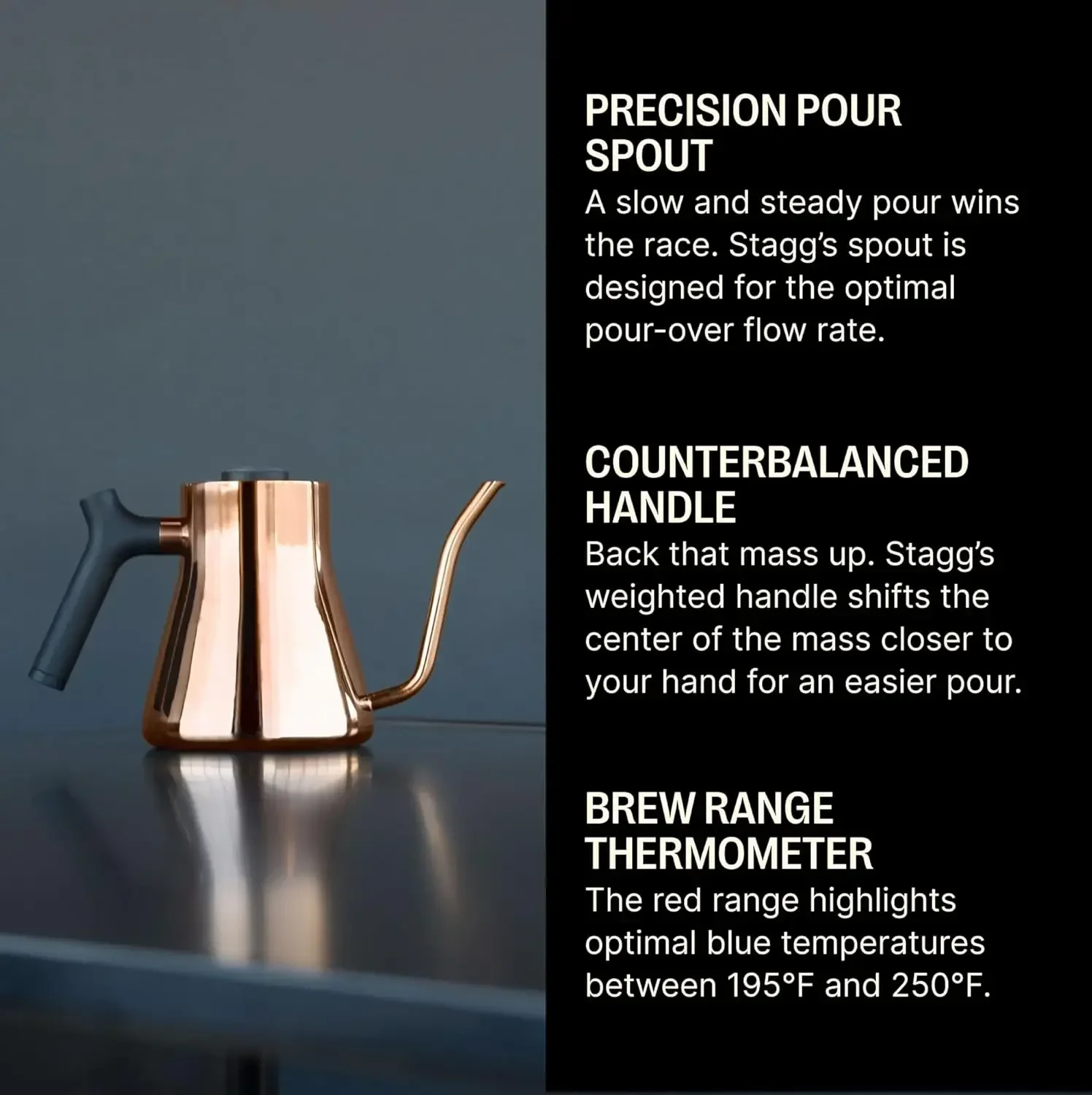 XMSJ.Stagg Stovetop Pour-Over  - Tea And Coffee Kettle review and price