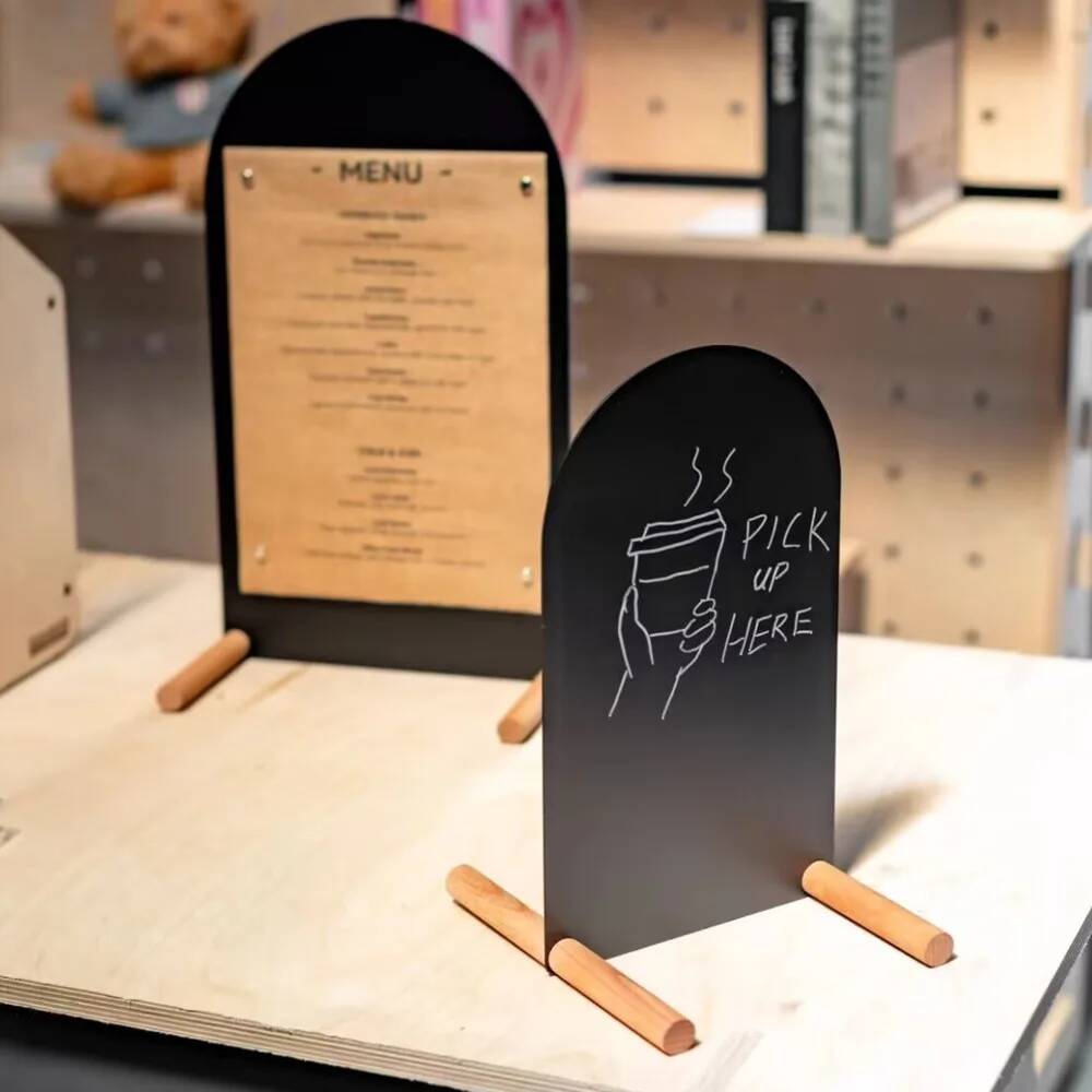 1PCS A5 Metal Hand-Painted Men - Coffee Tea Menu review and price
