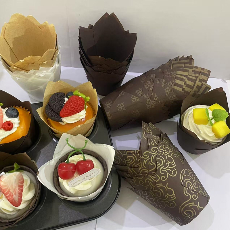 50Pcs/100Pcs/200Pcs Tulip Cake - Mug Tea Coffee review and price
