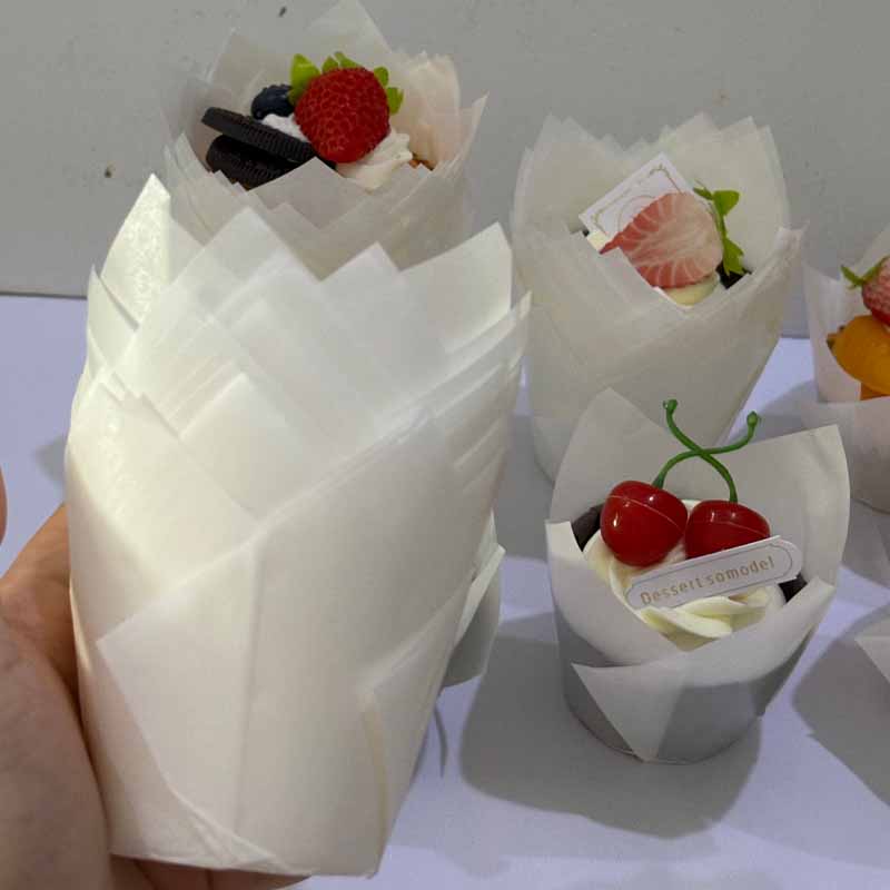 50Pcs/100Pcs/200Pcs Tulip Cake - Mug Tea Coffee review and price